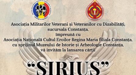 Lansare de carte la Muzeul de Istorie Constanța: SIRIUS, MISIUNE ÎNDEPLINITĂ