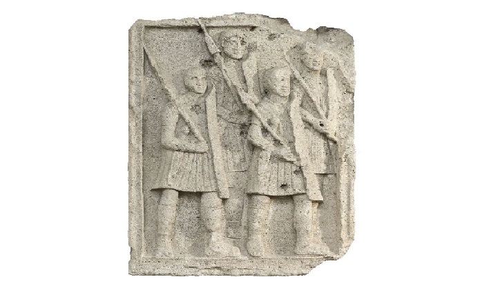 Muzeul din Adamclisi: METOPĂ de la Tropaeum Traiani